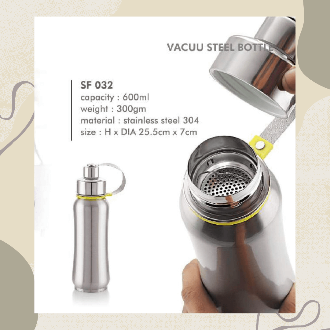 BeHome Vacuum Steel Bottle SF032