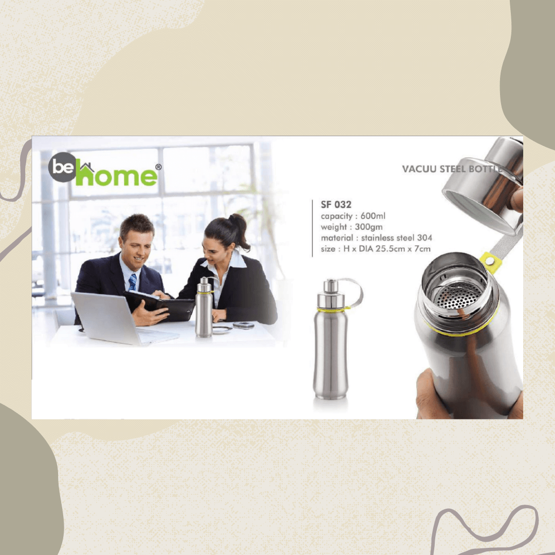 BeHome Vacuum Steel Bottle SF032