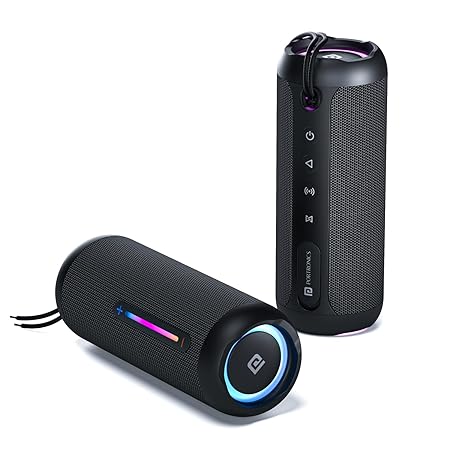 Portronics Breeze 5 25W Portable Wireless Bluetooth Speaker (Black)