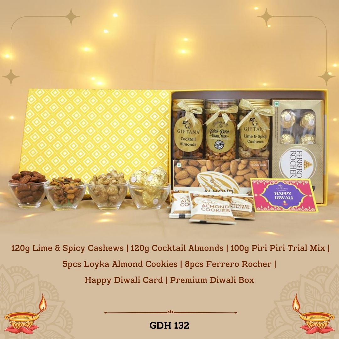 Diwali Gourmet Delight Corporate Gift Box - GDH 132