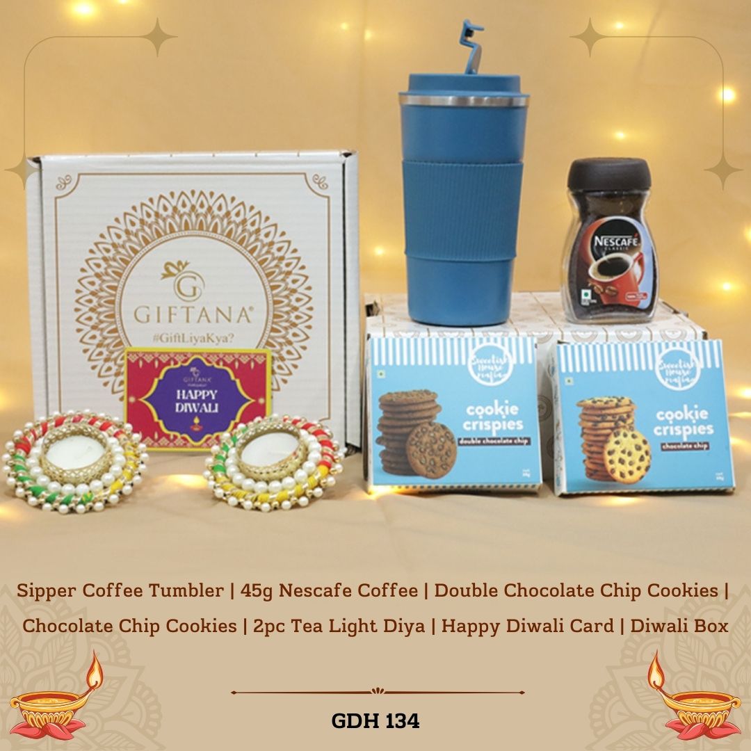 Diwali Coffee and Cookies Set - GDH 133