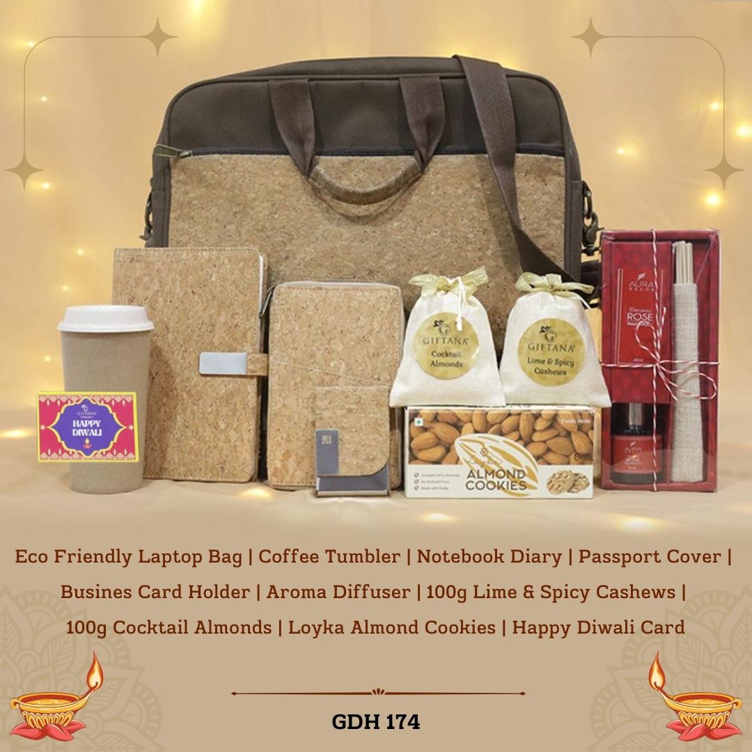 Diwali Premium Eco-Friendly Corporate Gift Set - GDH 174